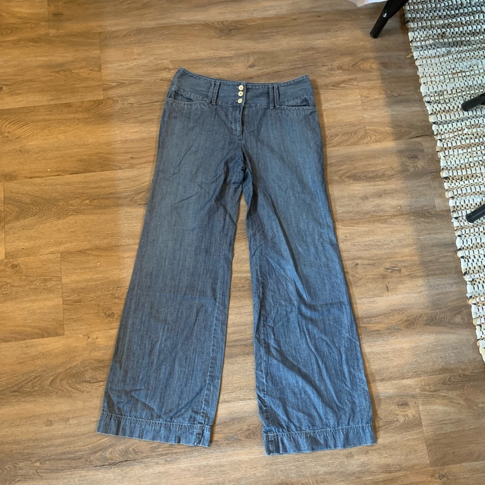 Ann Taylor wide leg jeans